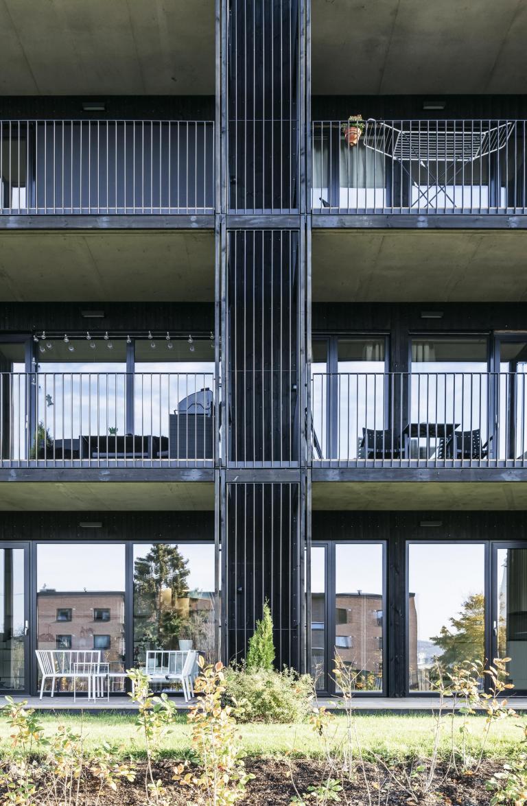 Uteplass/terrasse på 8 kv m
